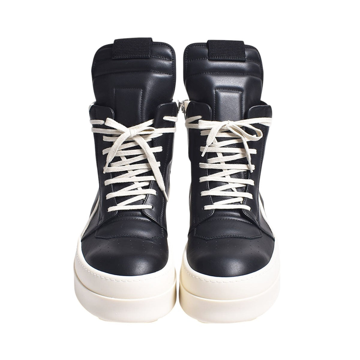 Rick Owens]MEGA BUMPER GEOBASKET/BLACK/MILK/MILK(RU01E5868LCO) – R&Co.
