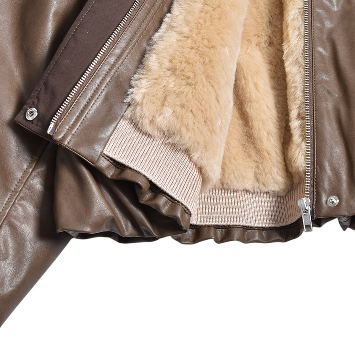 SNIDEL]バリエボンバージャケット/BROWN(SWFJ245051) – R&Co.