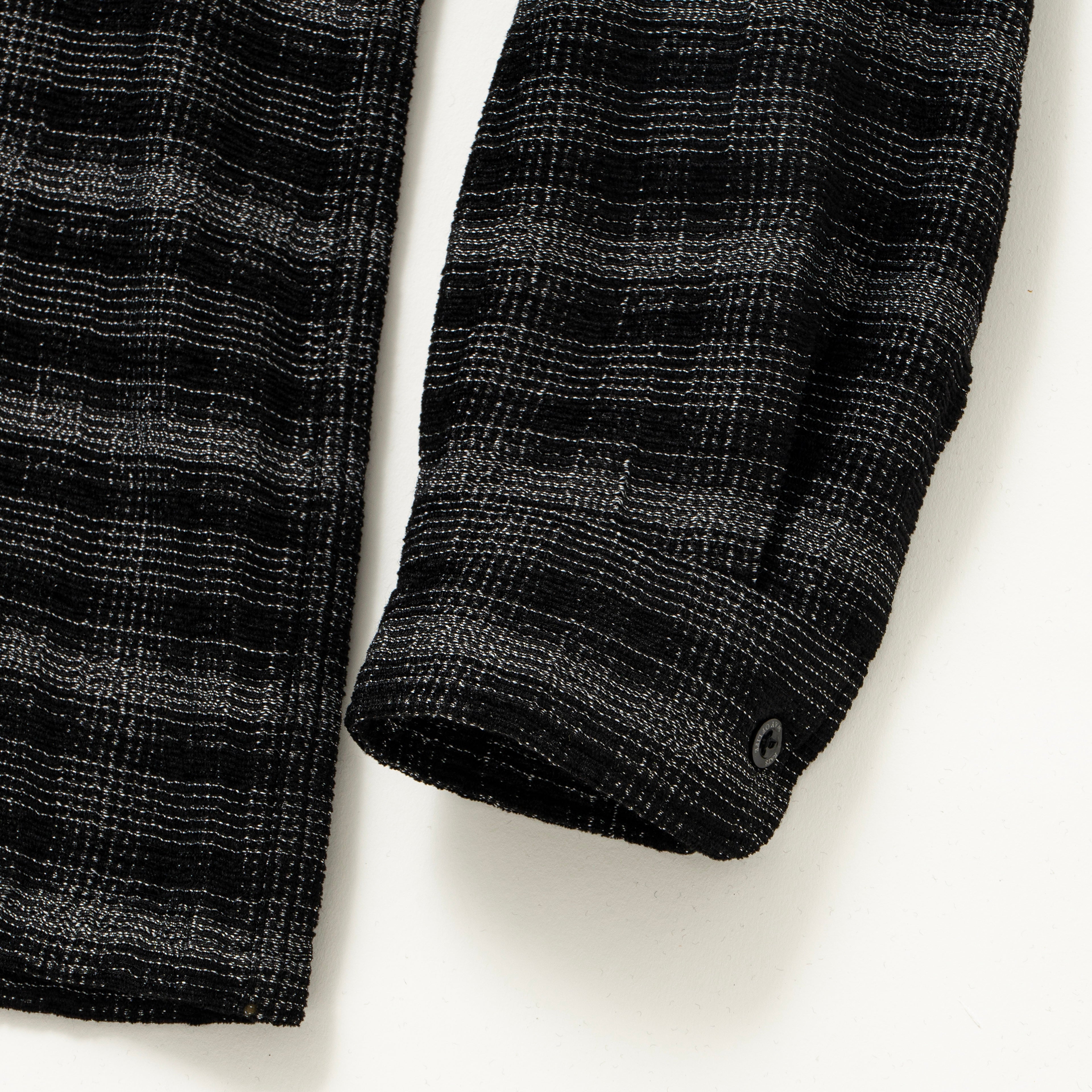 RATS]OMBRE CHECK SHIRT/BLACK – R&Co.