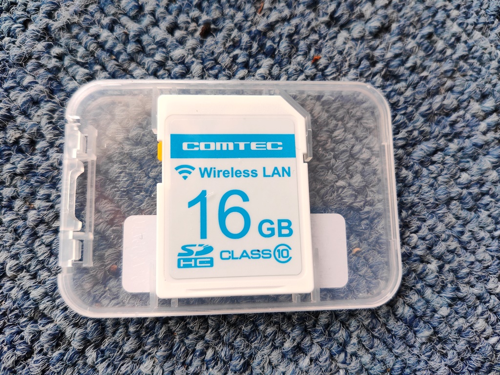 Wi-Fiで自動更新】コムテック レーダー探知機用 無線LAN内蔵SDカード