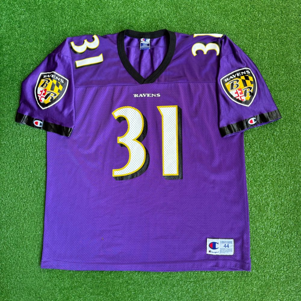 2000 Jamal Lewis Baltimore Ravens Champion NFL Jersey Size 44