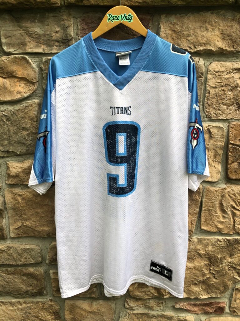 1999 Steve McNair Tennessee Titans Reebok NFL Jersey Size Large