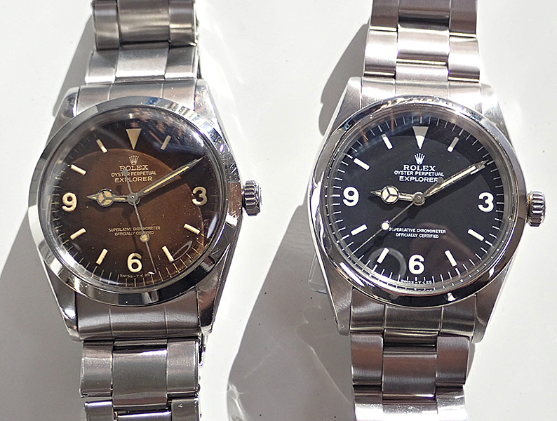 ロレックス エクスプローラー 1016 トロピカルブラウンダイヤルを徹底