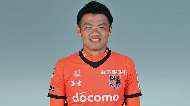 大宮アルディージャ ユニフォーム 畑尾大翔選手 ホーム 大宮