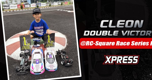 Cleon double victory at RC-Square Race Series Rd3