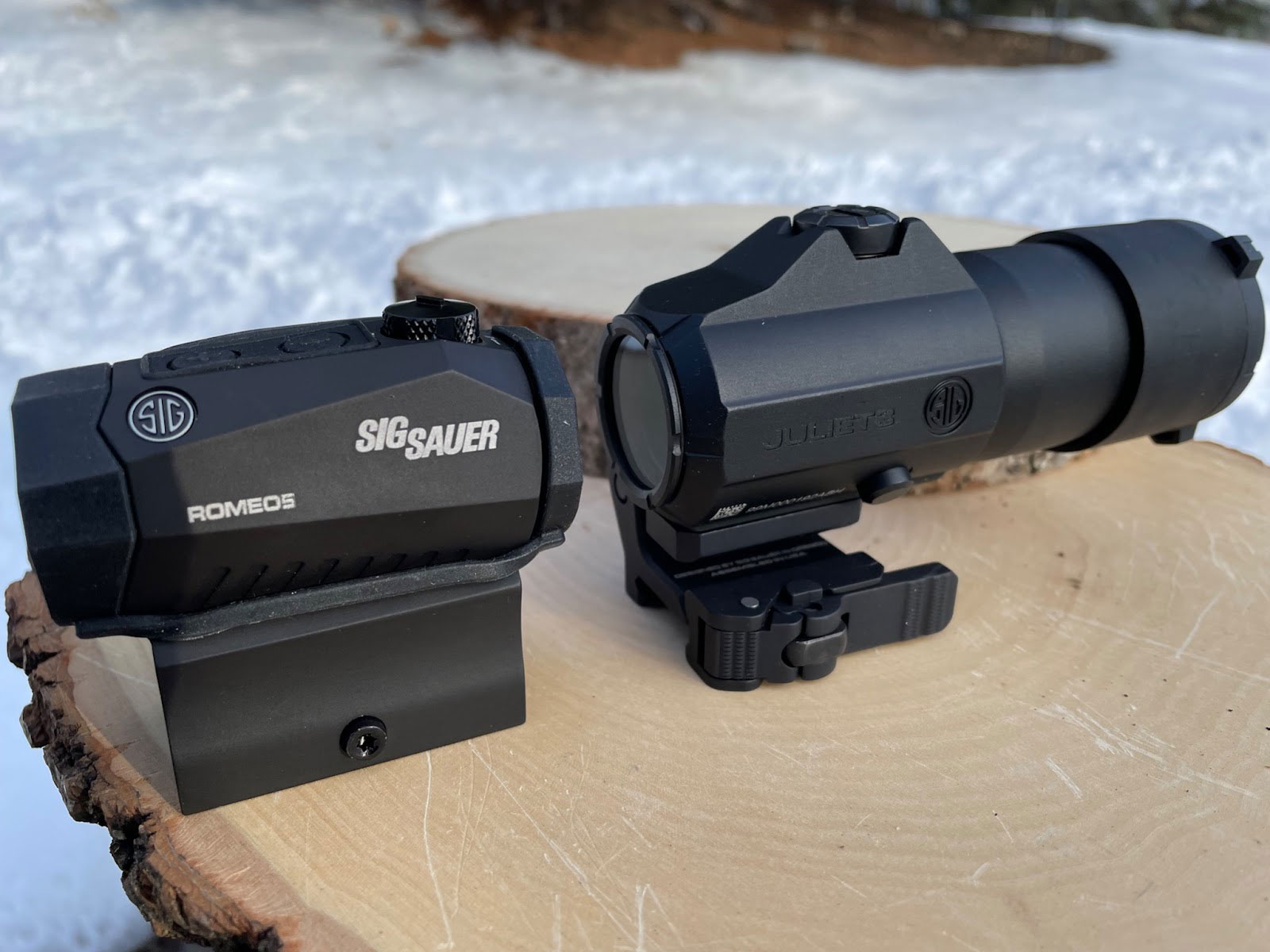 Sig Sauer Romeo 5 Red Dot w/ Juliet 3 Magnifier Combo