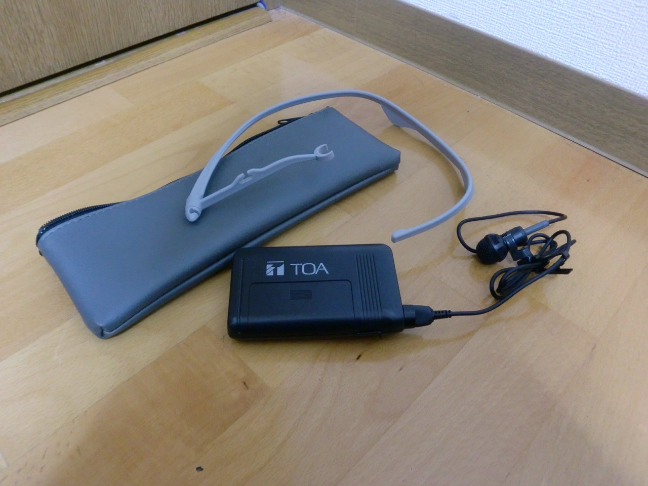 TOA ワイヤレスマイク WM-1320 タイピン型 ピンマイク ヘッドセット