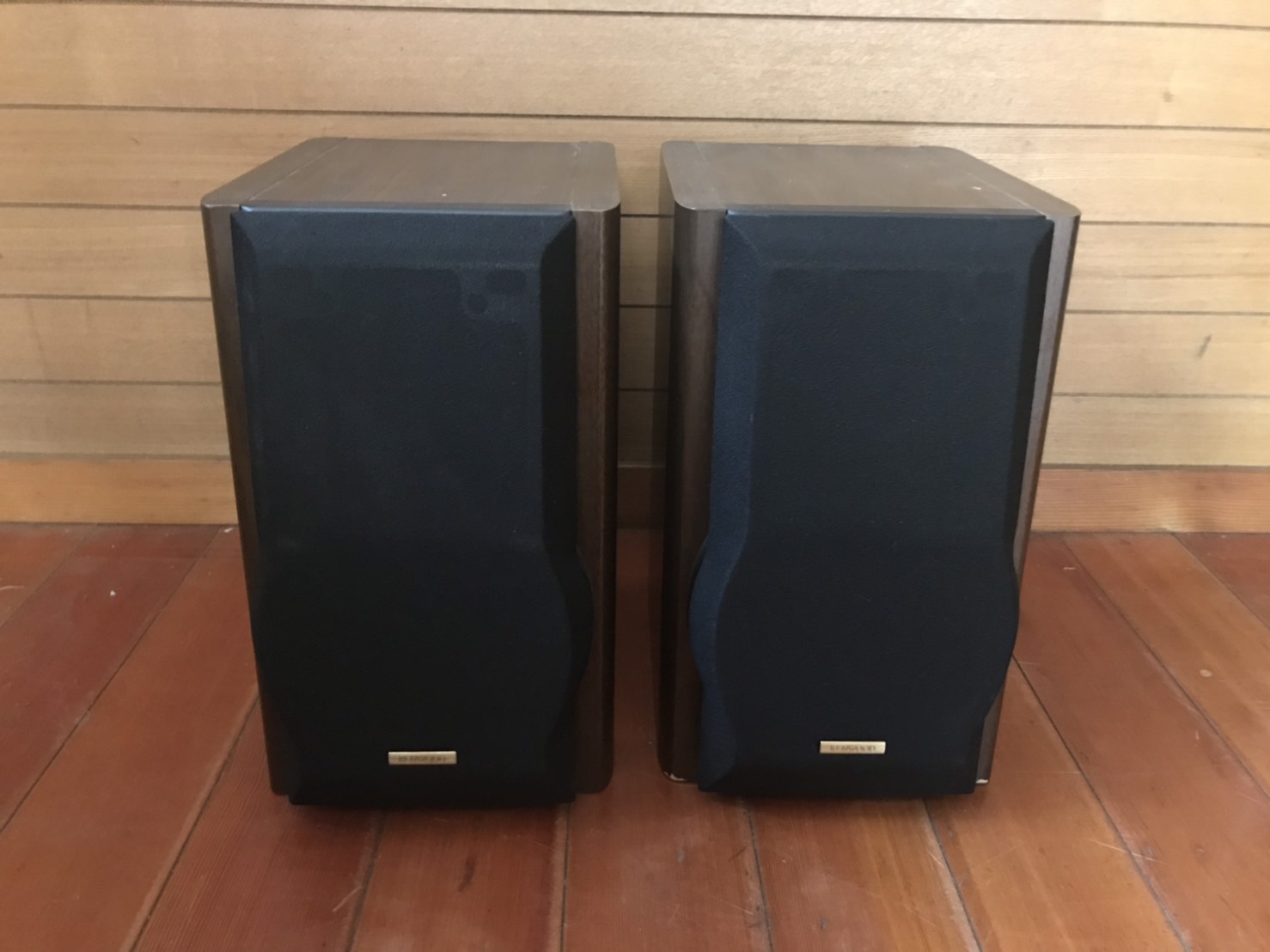 スピーカー KENWOOD LSF-555 2ウェイ バスレフ方式 ブックシェルフ型