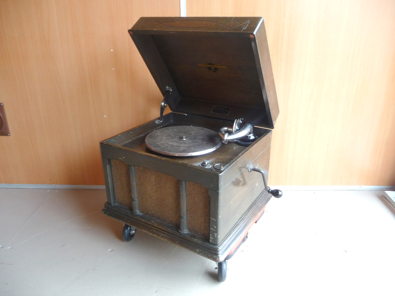 コロンビア Grafonola No.114 蓄音機 レコードプレーヤー Columbia