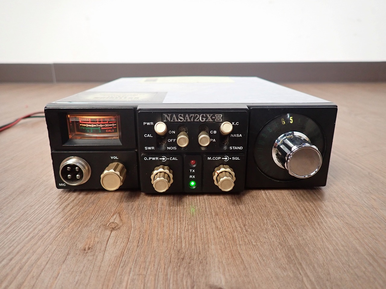 無線機 NASA 72GX-II NSC106 銀ナサ 72GX-2 DC13.8V マイク T-MⅡ