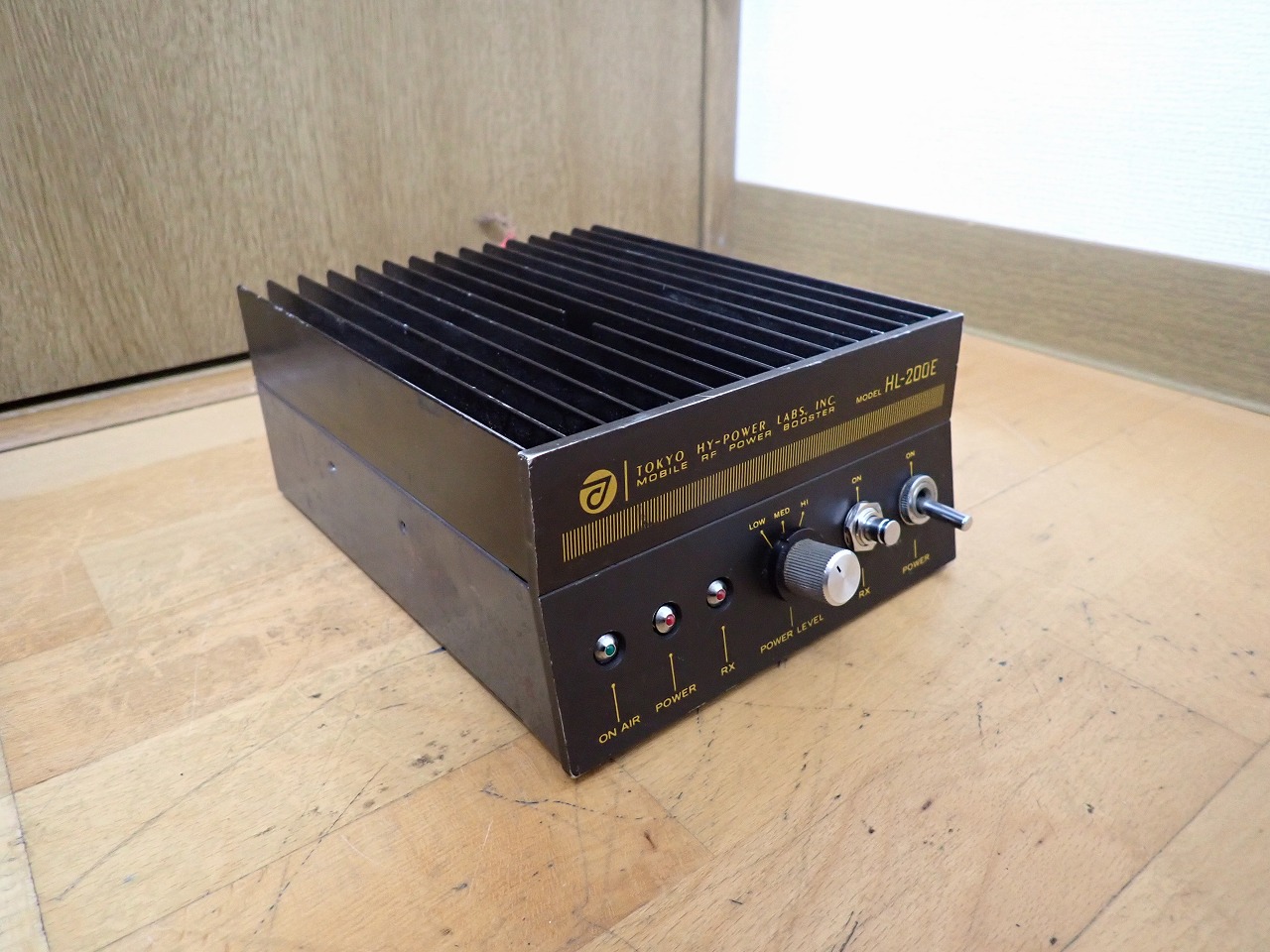 リニアアンプ TOKYO HY-POWER HL-200E MOBILE RF POWER BOOSTER 東京