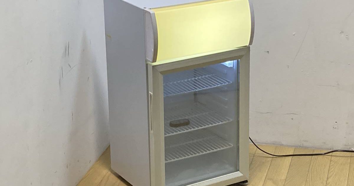 SIS 業務用ディスプレイクーラー 冷蔵庫 SC40B 幅約40×奥行約41.5×高