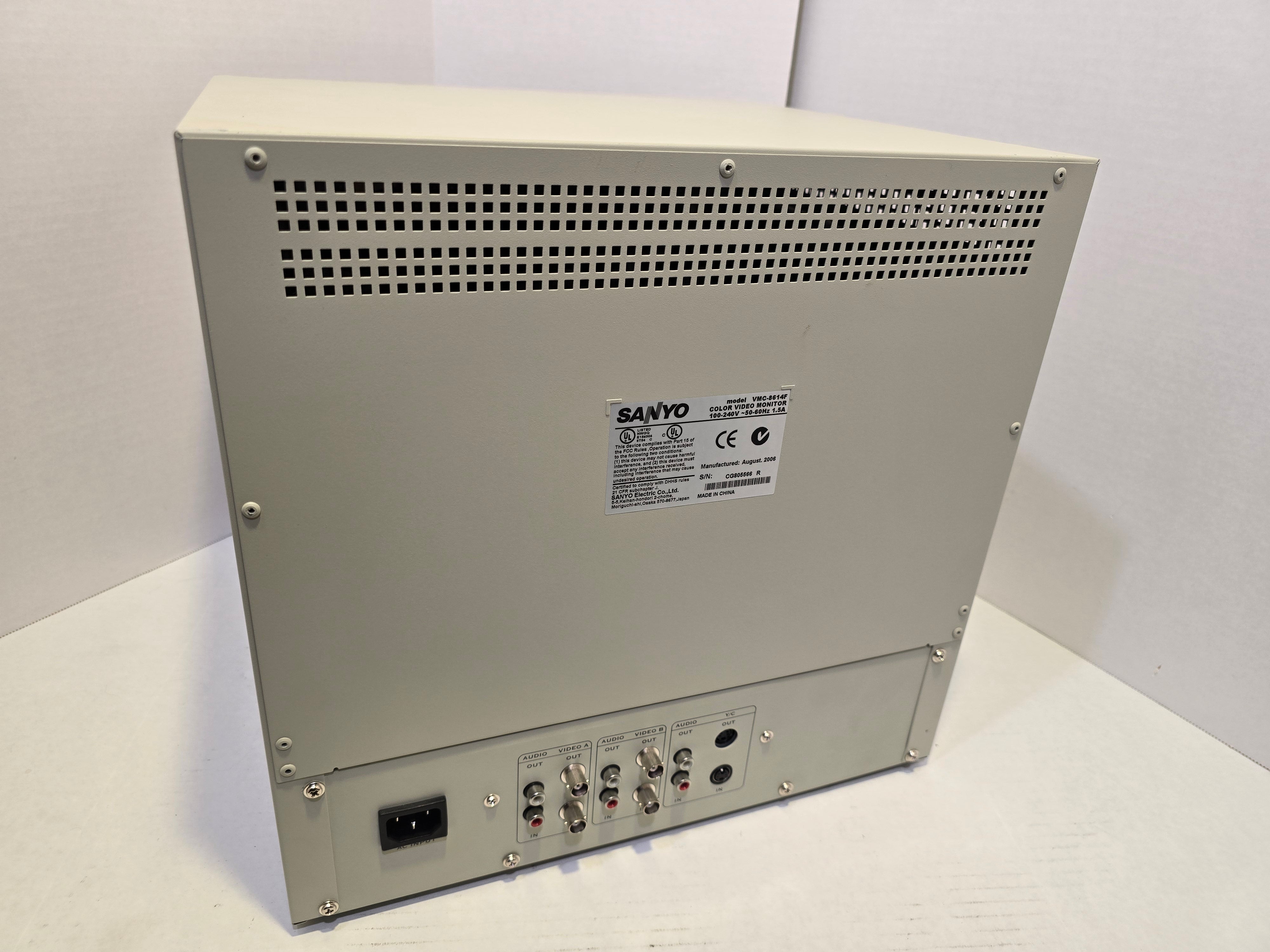 Sanyo VMC-8614F Monitor – RGB Mods