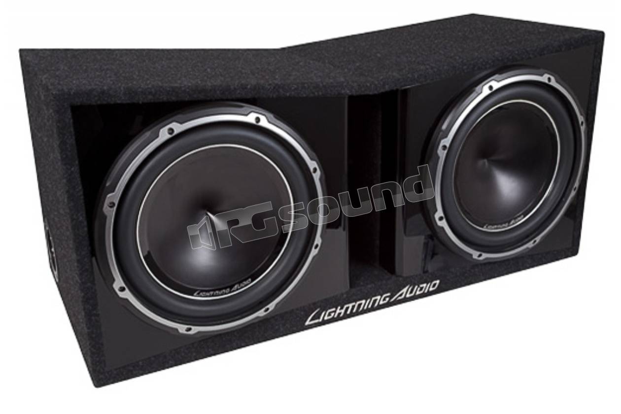 Lightning Audio LA-2X12V | Subwoofer - Subwoofer in cassa