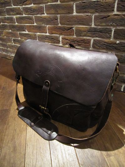 RRL (ダブルアールエル LEATHER MAIL BAG レザーメールバッグ