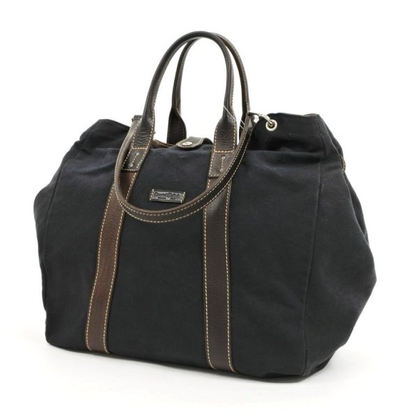 Daniel＆Bob（ダニエル＆ボブ）トートバッグ/ブラック×ブラウン/状態