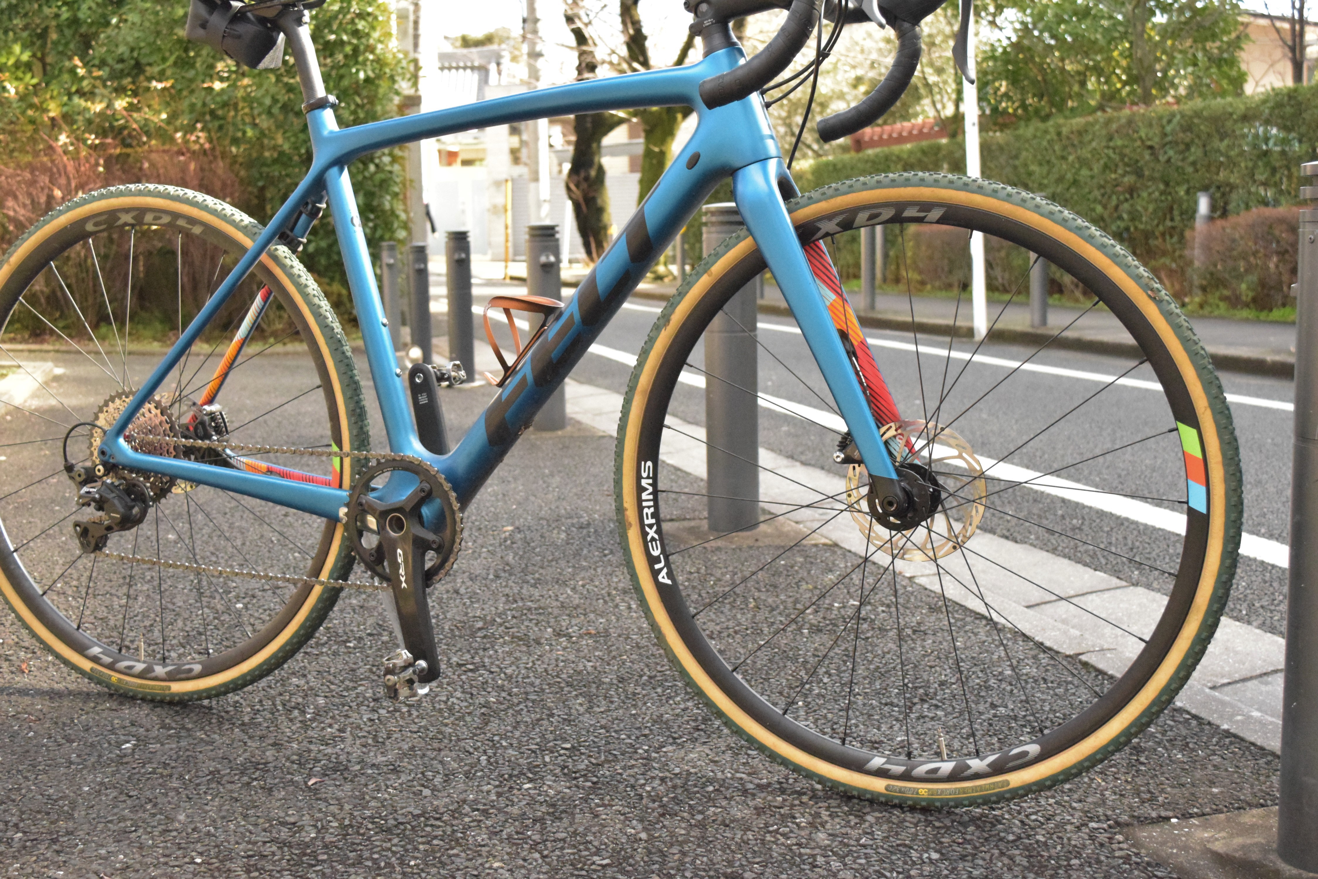 シクロクロス/ロード用 軽量ディスクブレーキホイール Alexrims CXD4