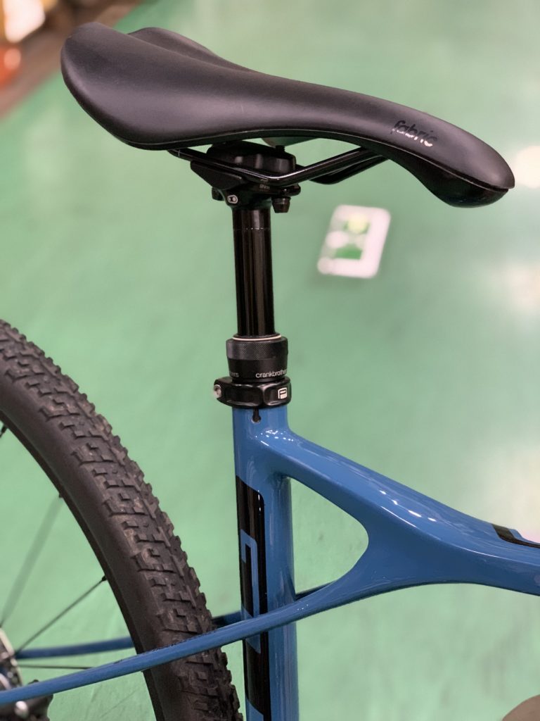 ドロップハンドル用のドロッパーシートポスト レバー 組んでみた