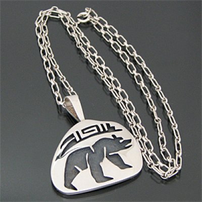 HOPI/ホピ族 Lawrence Saufkie/ローレンス・スフキー ベア ネックレス