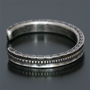 クリーク族 Jesse Robbins コインシルバー スクエア ヘビーゲージ