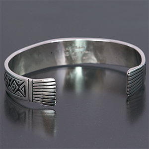 ホピ族 Jason Takala 14K メイズ ウォーター バングル 【送料無料】