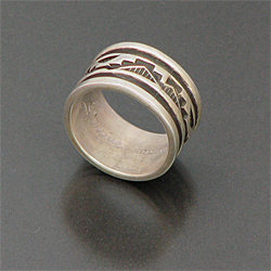 ナバホ族 Troy Laner/トロイ・ラナー ナバホラグモチーフ スタンプ