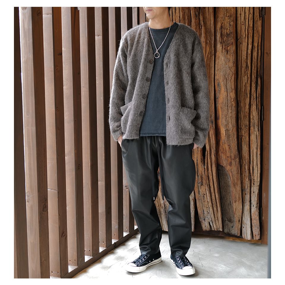 our legacy 23aw モヘアカーディガン