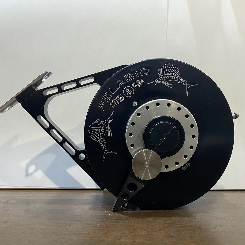 STEEL FIN] PELAGIO 5 3/4″ Fly Reel (USED) | 北海道フィッシング