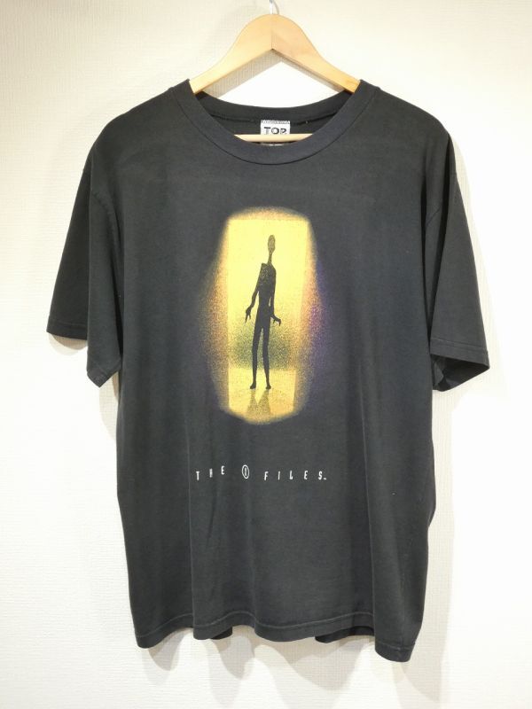 90s TOP HEAVY THE X-FILES PRINT T-SHIRT - RICUR