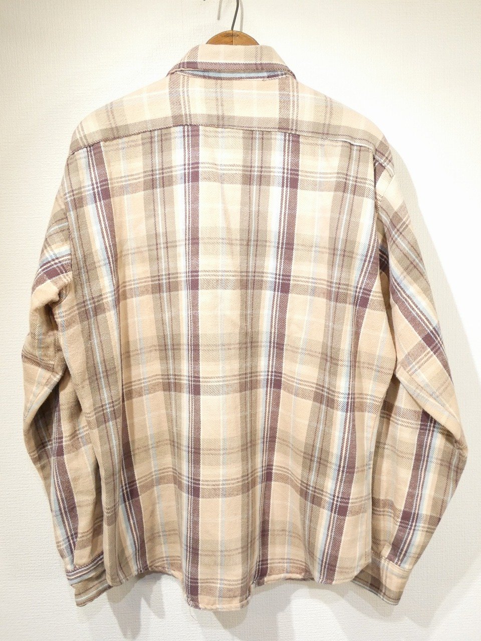 70s 80s FIVE BROTHER HEAVY FLANNEL SHIRT MADE IN USA - RICUR