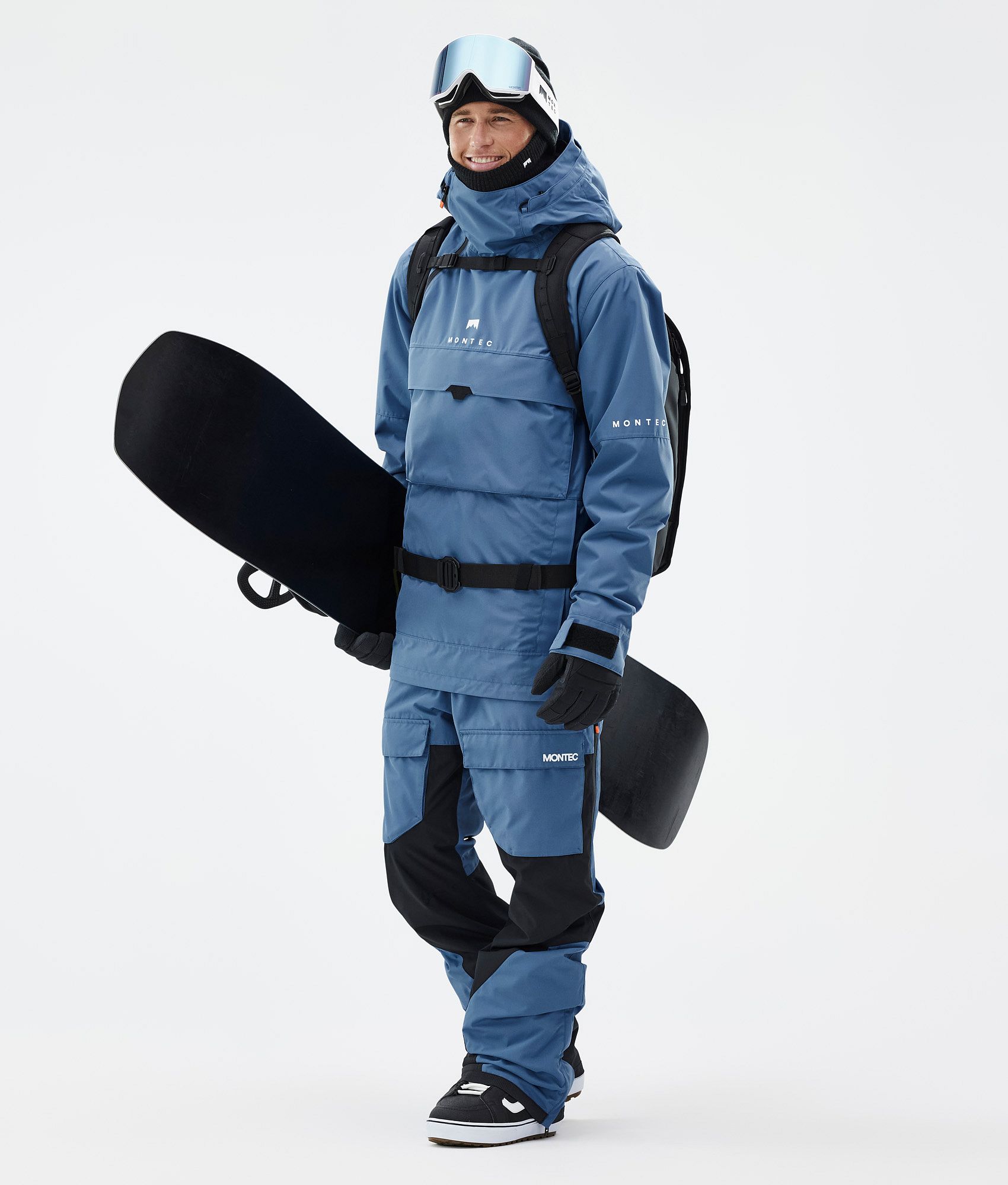 Montec Dune Snowboard Jacket Men Blue Steel | Ridestore.com