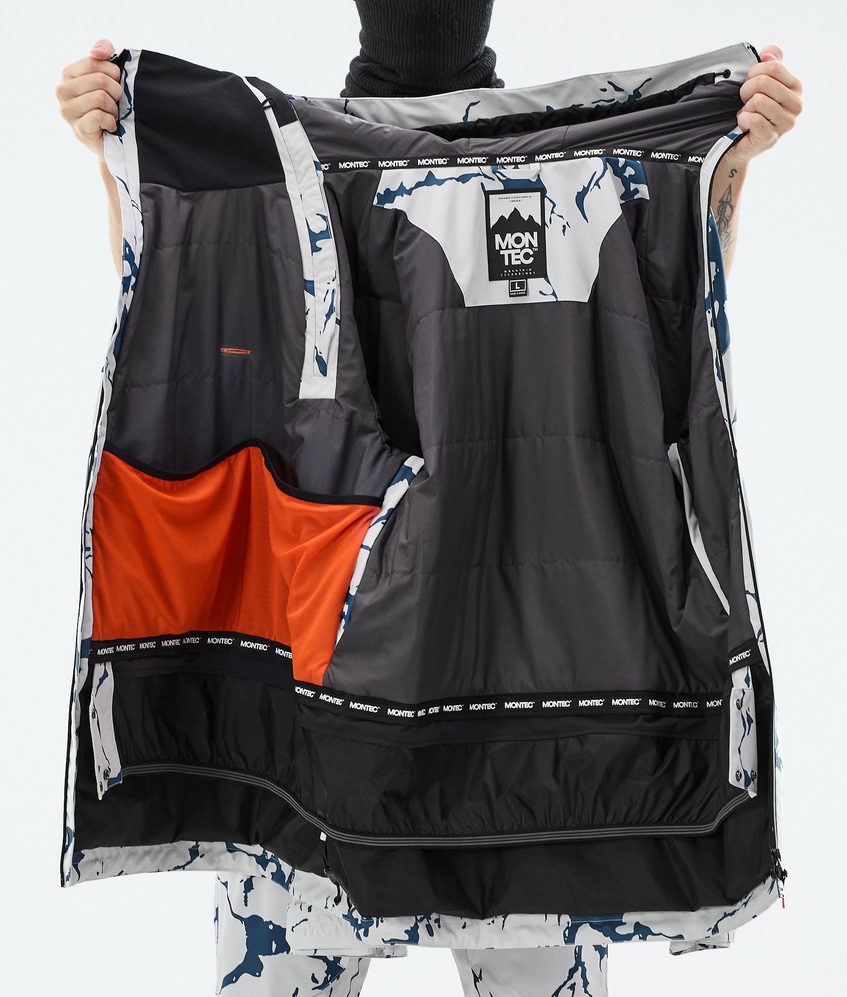 Montec Doom Snowboard Jacket Men Ice | Ridestore.com