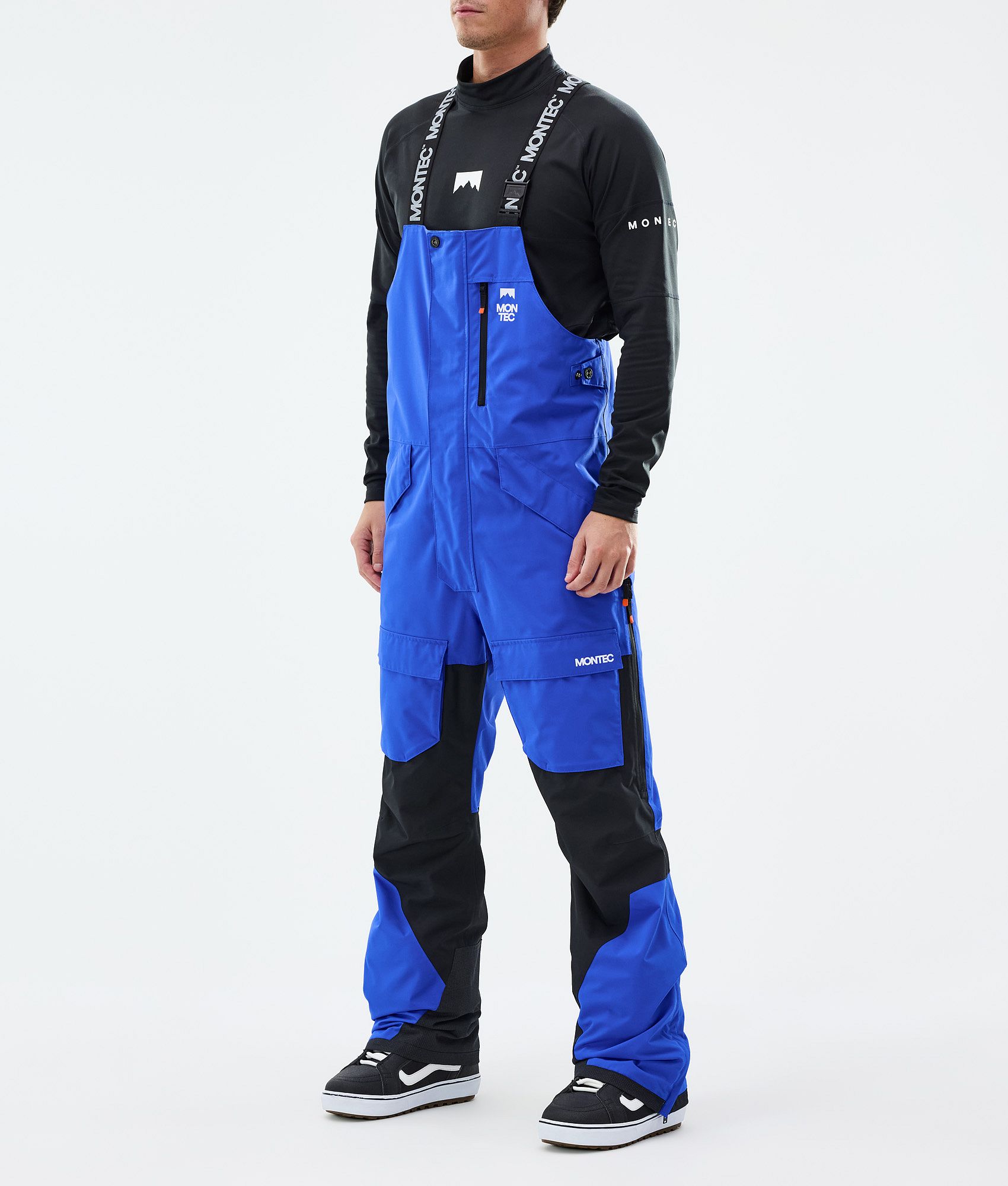 Montec Fawk Snowboard Pants Men Cobalt Blue/Black | Ridestore.com
