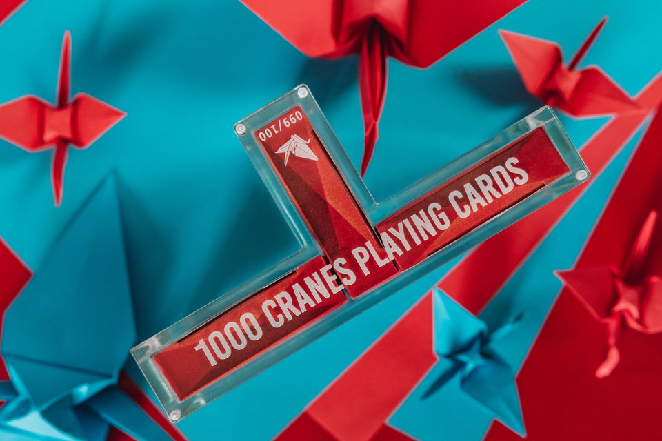 1000 Cranes – Riffle Shuffle Playing Card Co