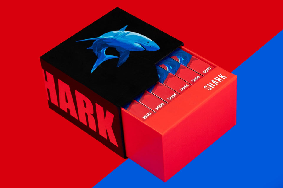 SHARK Playing Cards – Riffle Shuffle Playing Card Co