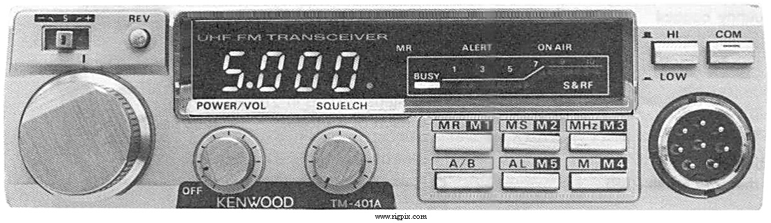 RigPix Database - Kenwood/Trio - TM-401A