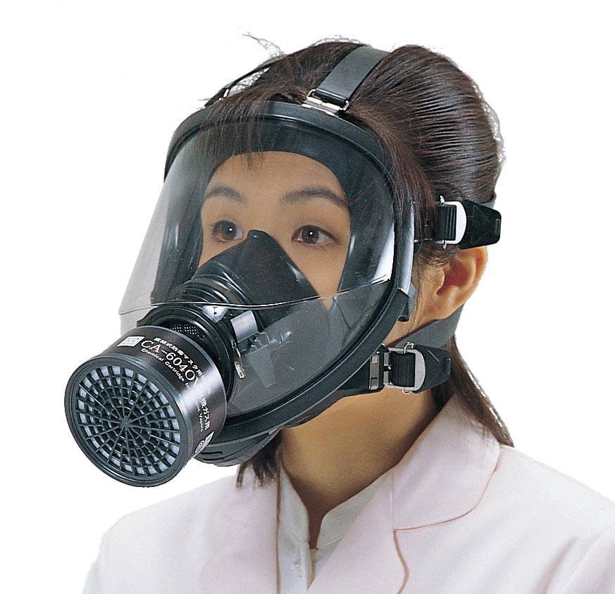 防毒マスク（中濃度用） GM164【重松製作所】【りかなび】ケニス