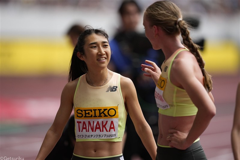 田中希実の2種目挑戦！3000mPM後の1500mで日本人トップ「今の力を