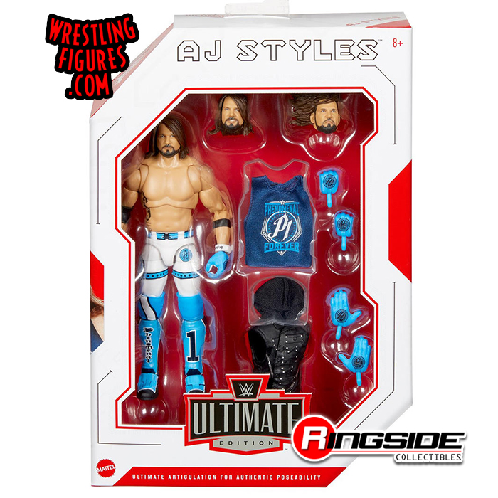 AJ Styles - WWE Ultimate Edition 16 Ringside Exclusive Toy