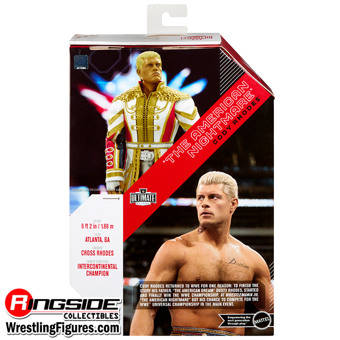 Cody Rhodes - WWE Ultimate Edition 21 Ringside Exclusive Toy