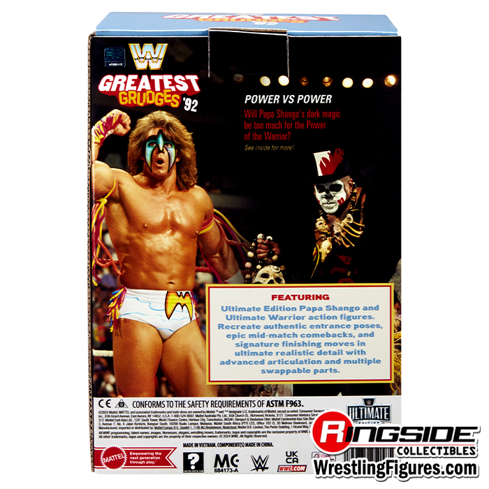 Papa Shango & Ultimate Warrior - WWE Ultimate Edition 2-Pack