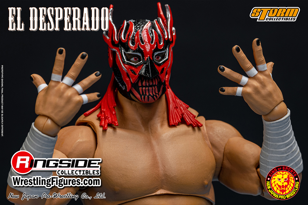 Red Mask) El Desperado - New Japan NJPW Ringside Exclusive Toy