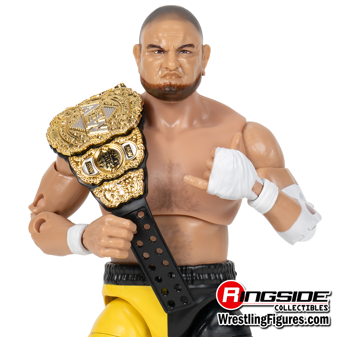 Samoa Joe - AEW Unrivaled 18 Toy Wrestling Action Figure by Jazwares!