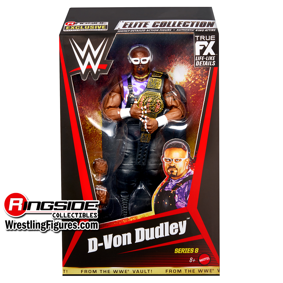 WWE From the Vault Ringside Exclusive Series 8 Toy Wrestling
