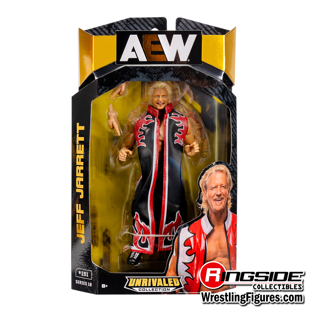 AEW Unrivaled 18 Toy Wrestling Action Figures by Jazwares! This