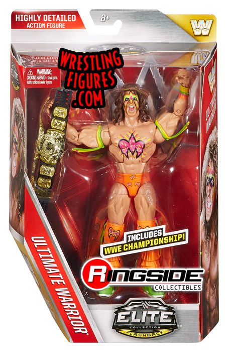 Ultimate Warrior - WWE Elite Legends WWE Toy Wrestling Action