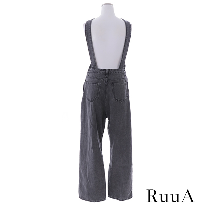 ダメージオーバーオール/ オーバーオール/サロペット/オールイン - RuuA
