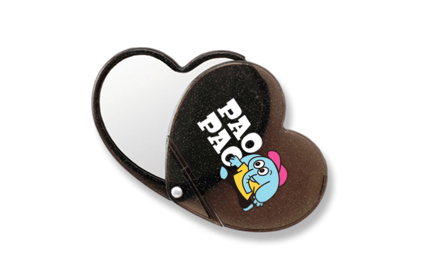 ハート型ラメ入りスライドミラー | オリジナルグッズ・ノベルティ製作