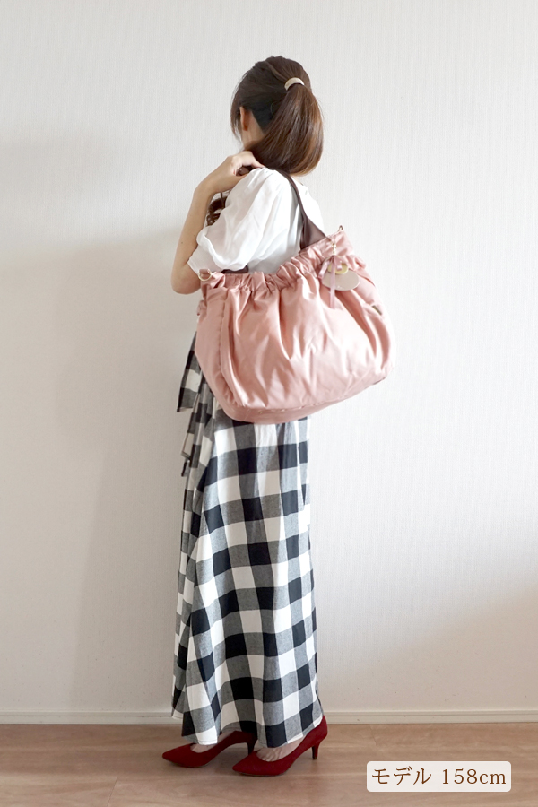 可愛いピンクのママバッグ | マザーズバッグのルカルカ