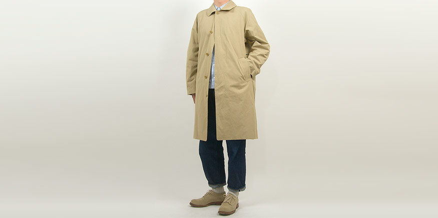 YAECA コート｜レディース/メンズの選び方とサイズ感｜ステンカラー